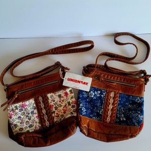 two new flowery bags